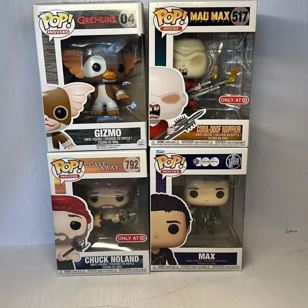 Gizmo Funko Pop Movies‎ Gremlins 04 Mad Max 517 Chuck Nolan’s 792 Max 1469